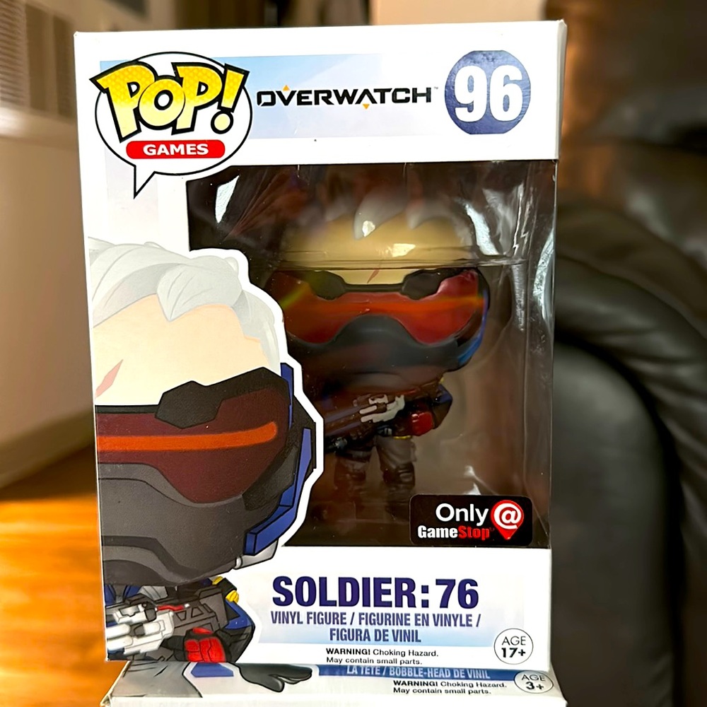 Funko Overwatch 96 Soldier: 76 POP vinyl figure